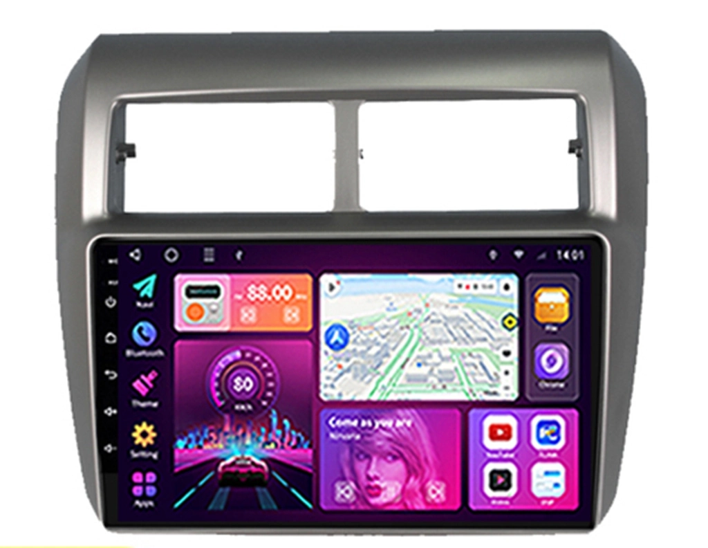 10" pulgadas universal 1080P Android WiFi el reproductor de radio del coche con Bt 2 DIN de la cámara de vídeo de coche con pantalla táctil y GPS de navegación automática