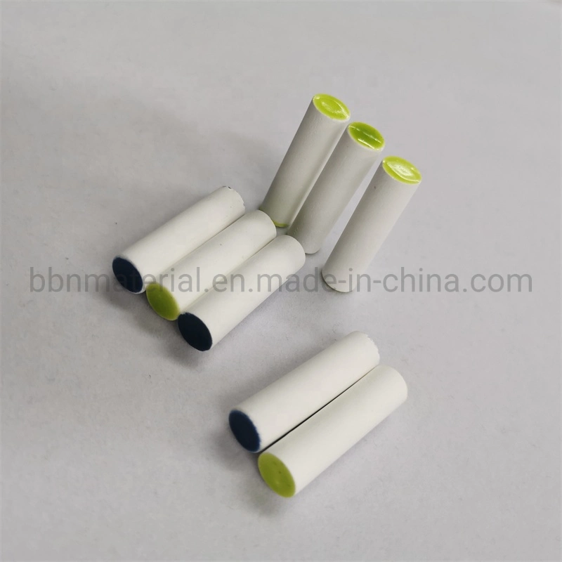 Car Aromatherapy Used Color Glazed End Porous Ceramic Rod Evaporation Diffuser Bars with Ends Glazd