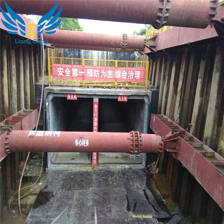 Lianggong Customized Concrete Pipe Gallery Trolley for Underground