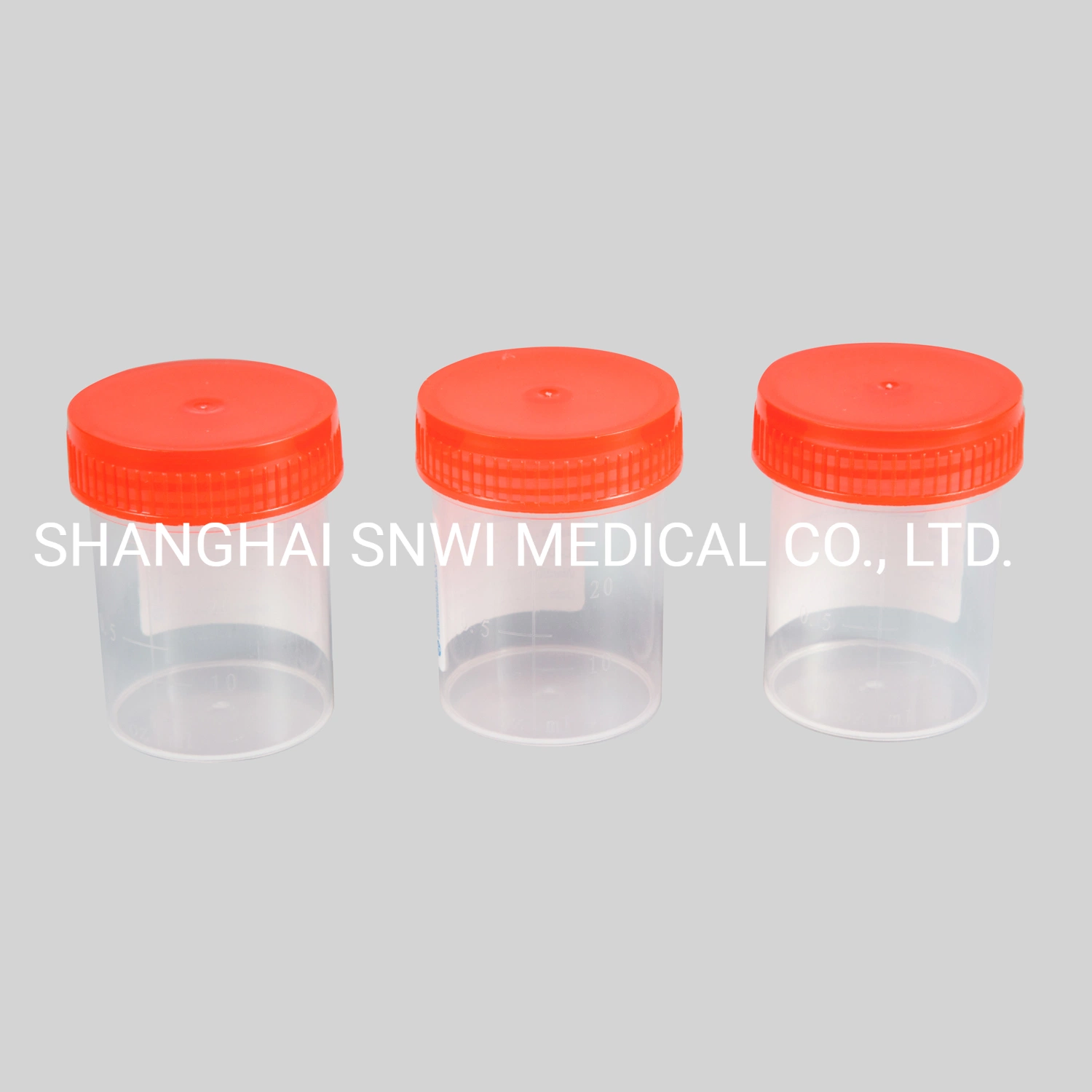 60ml Disposable Plastic Stool Specimen Cup Stool Urine Sample Collection Container