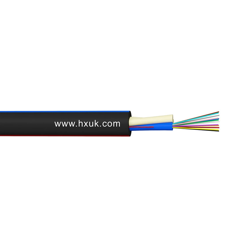 Anatel Certificate Asu 80 Gyffy Outdoor 2-12 Core Aerial Fiber Optic/Optical Fibra Optica Cable with 2 FRP