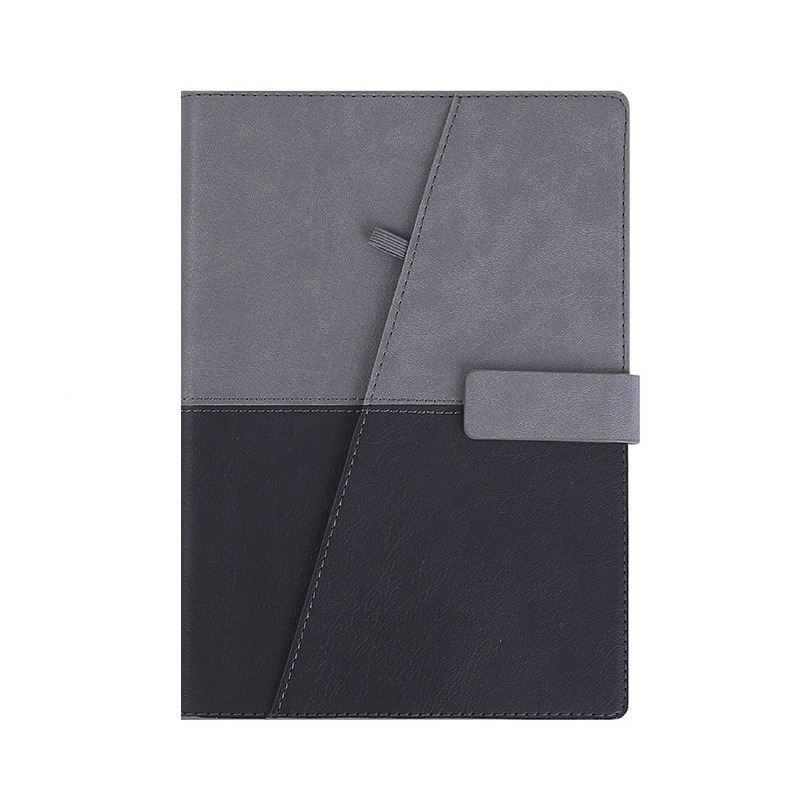 منظّم الغطاء الصلب المخصص Business2 Notebook Business A5 PU Leather Cover Organizer