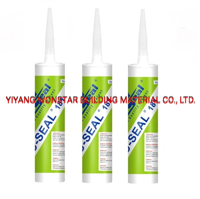 Building Construction Acetic White Silicone Sealant