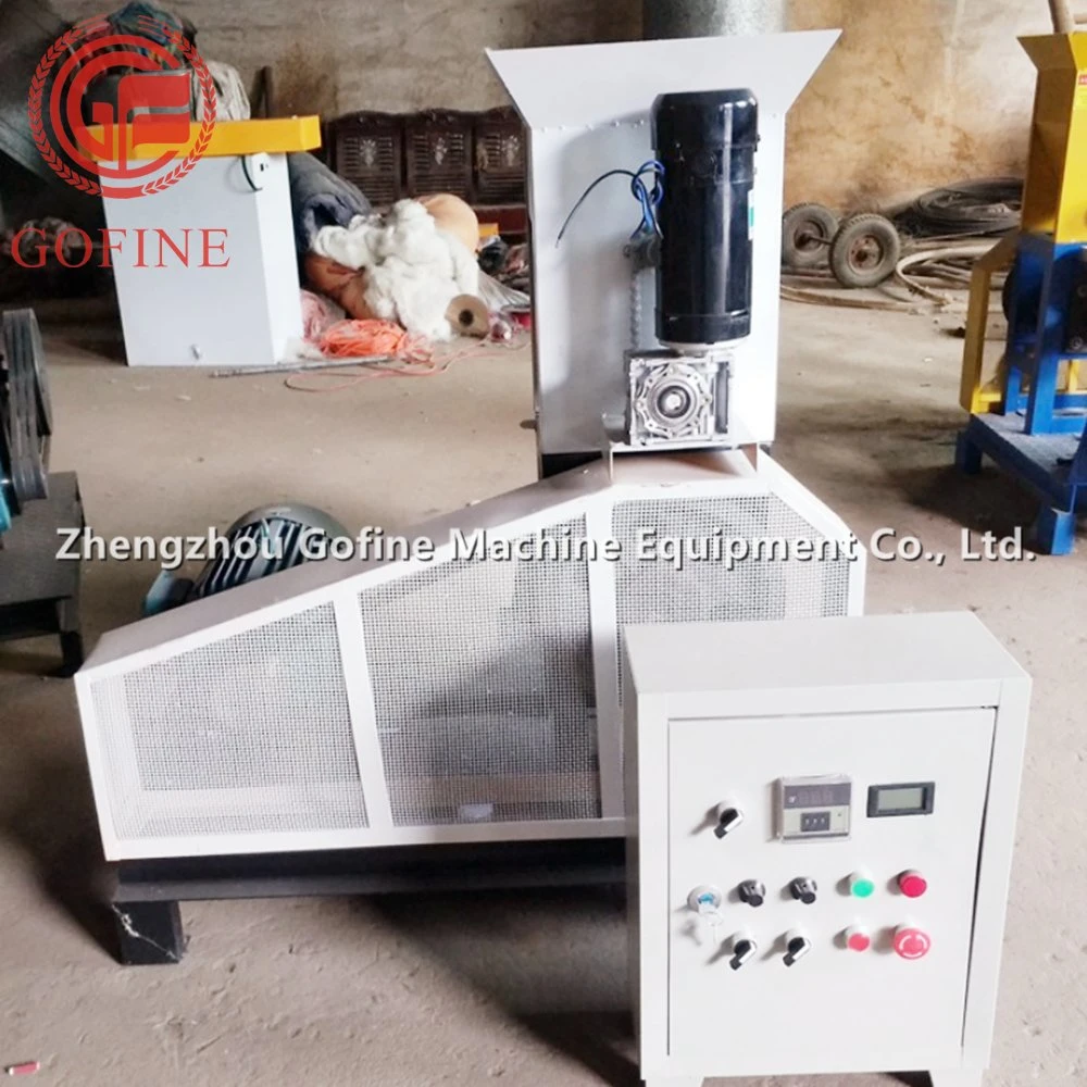 Pet Food Machine de traitement d'alimentation Les aliments pour poissons flottant Pellet Making Machine