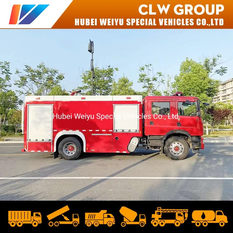 Dongfeng D9 6tons High Extinguishing Performance Firefighting Vehicle Fire Engine Truck