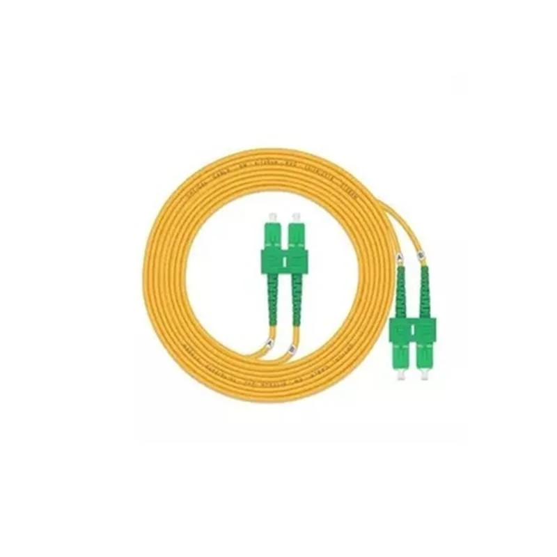 2.0mm FTTH/Network Sc-Sc Dx Sm Fiber Optic Patch Cord Fiber Optical Equipment