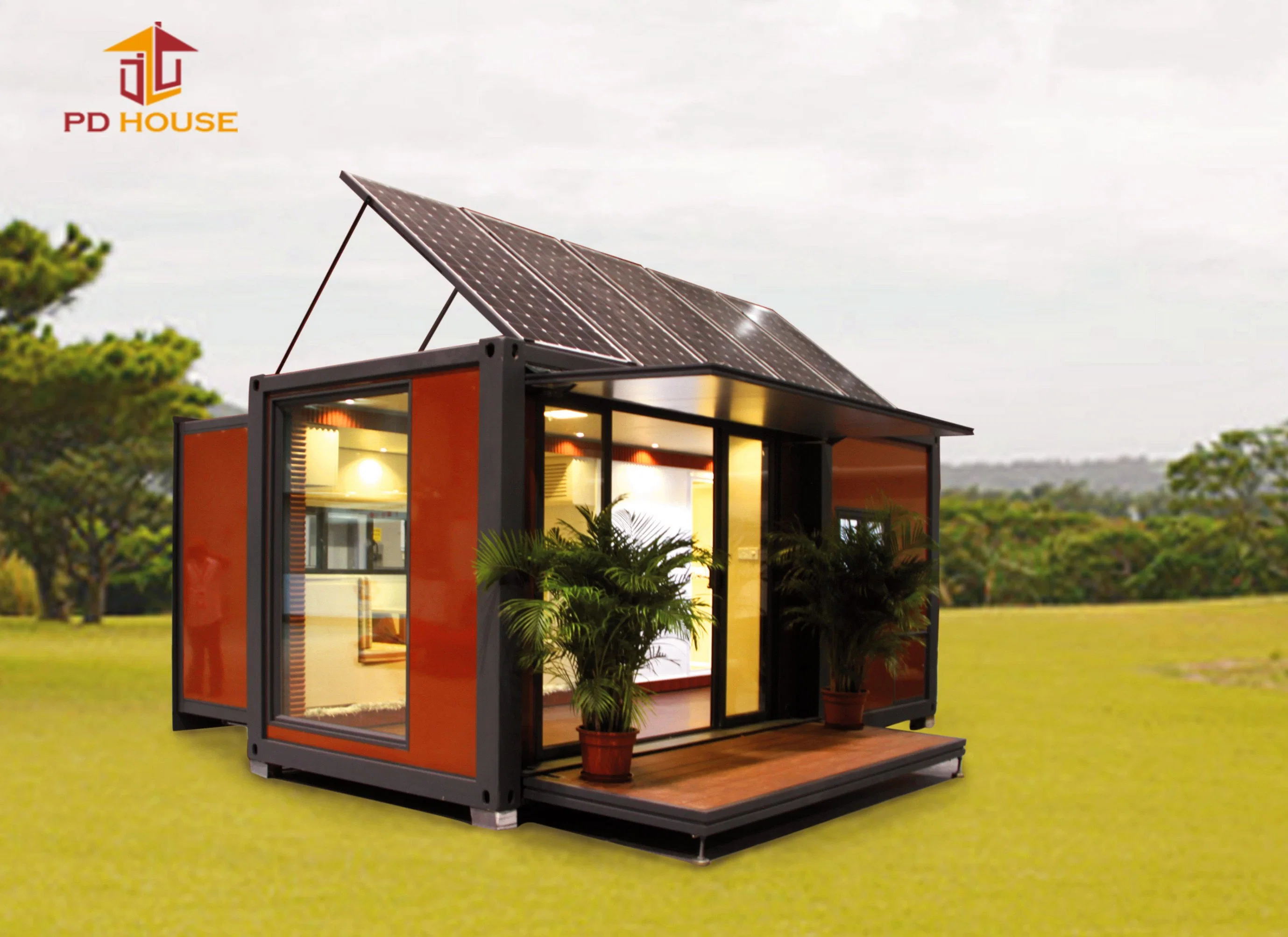 2021 New Fashion Prefab Beautiful Prefabricated House Mobile Container Home