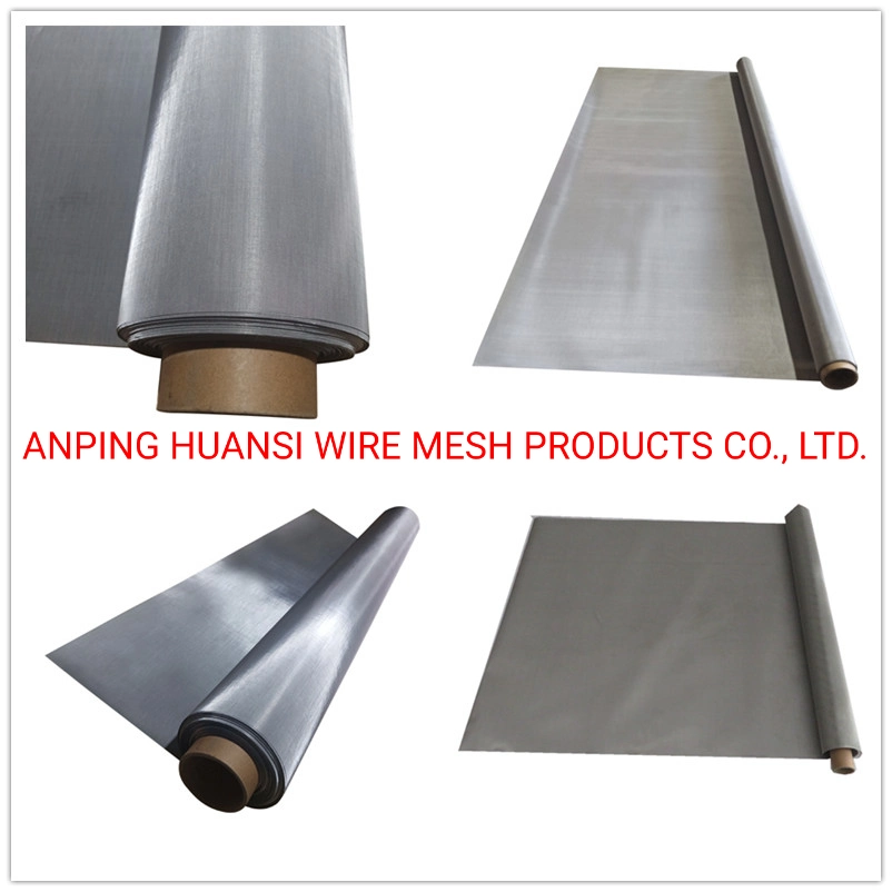 400 Mesh. 0012" Ultra-Thin Nickel Wire Mesh Filter Cloth