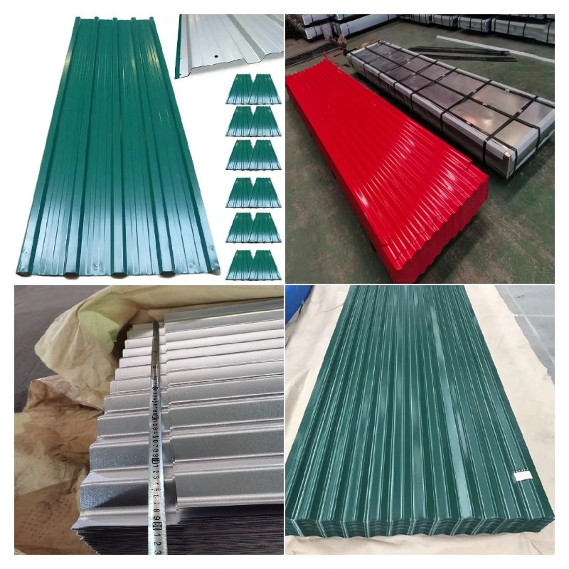 Color Coated Colorful Corrugated Roofing Sheets Waterproof Roof Sheet