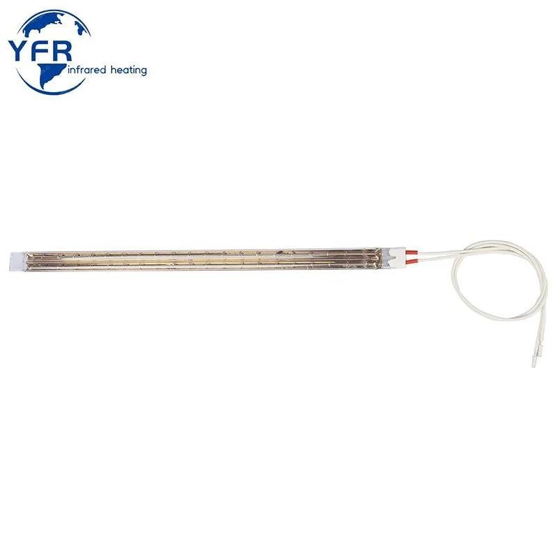 600mm 2000W Replacement Lamp Halogen Heater Short Wave Heating Tube