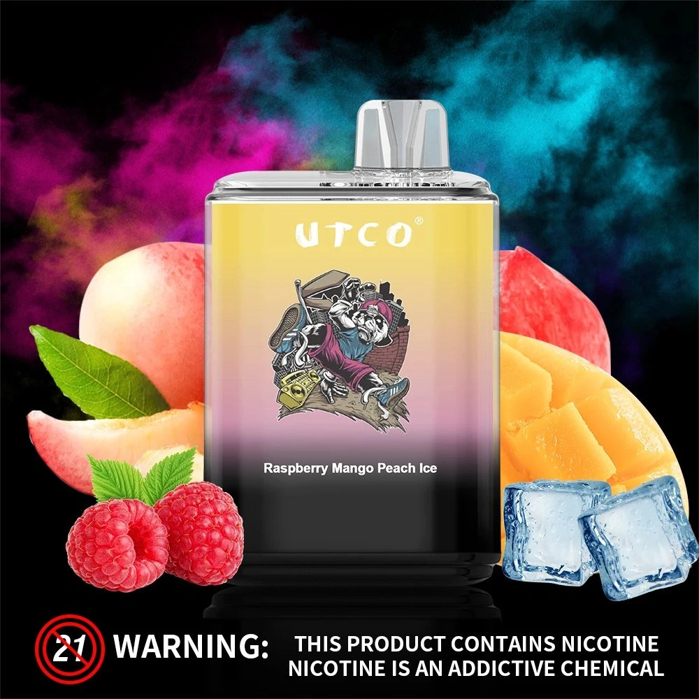 Utco Halloween 6000 Disposablle Portable de bouffée de Elf Vape E- Cig Bar