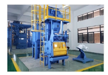 Professional Crawler Shot Blasting Machine, Used for Foundry Factory, Brake Pad Manufacturing Shot Blasting Machine