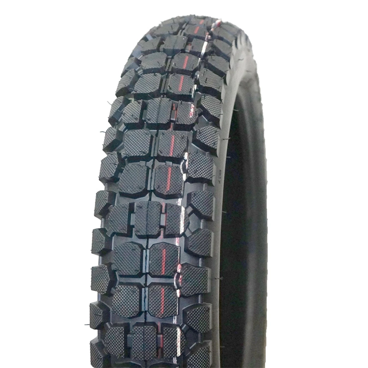 Pneu para motociclos de moto de terra 2.50-17 2.50-18 2.75-17 2.75-18 3.00-17 3.00-18 3.25-18 90/90-18