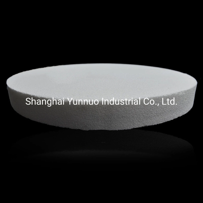 Alumina Al2O3 Ceramic Foam Filter Filtration Plate for Molten Aluminum