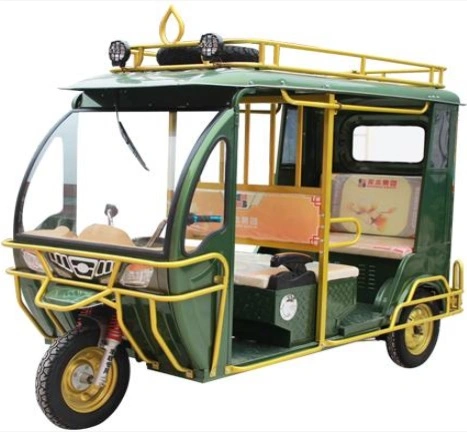 Tricycle électrique de style populaire Rickshaw Trois roues Marque OEM