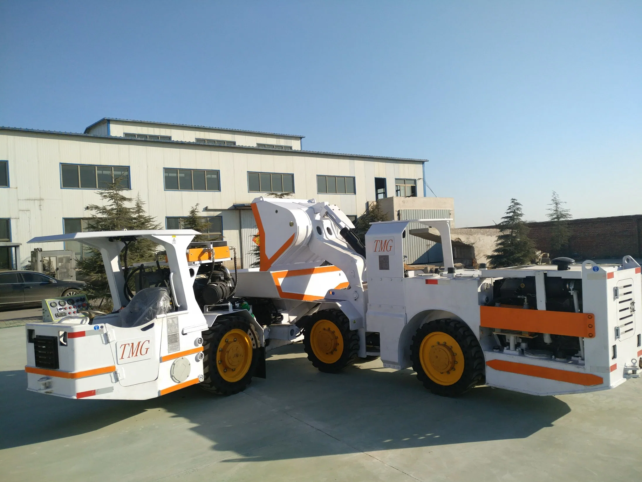 Mining Diesel Dump Truck Tt208 with CE Underground Mining Equipment Robust Low Profile Truck