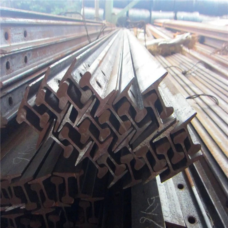 Low Price P43 Heavy Rails Train Hot Rolling Used Guard Railroad Tubular Steel