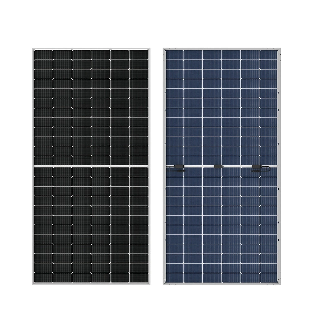 1868 Alicosolar Bifacial Solar Panel 500W 510W 520W Dual Glass Solar PV Module Mono 530W 540W 550W 560W 600W Half Cell 166mm