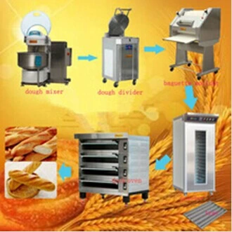 Commerical Kitchen Restaurant Catering Food Equipment Price for Loaf Baguette Bun Bread Bakery Making Baking Oven