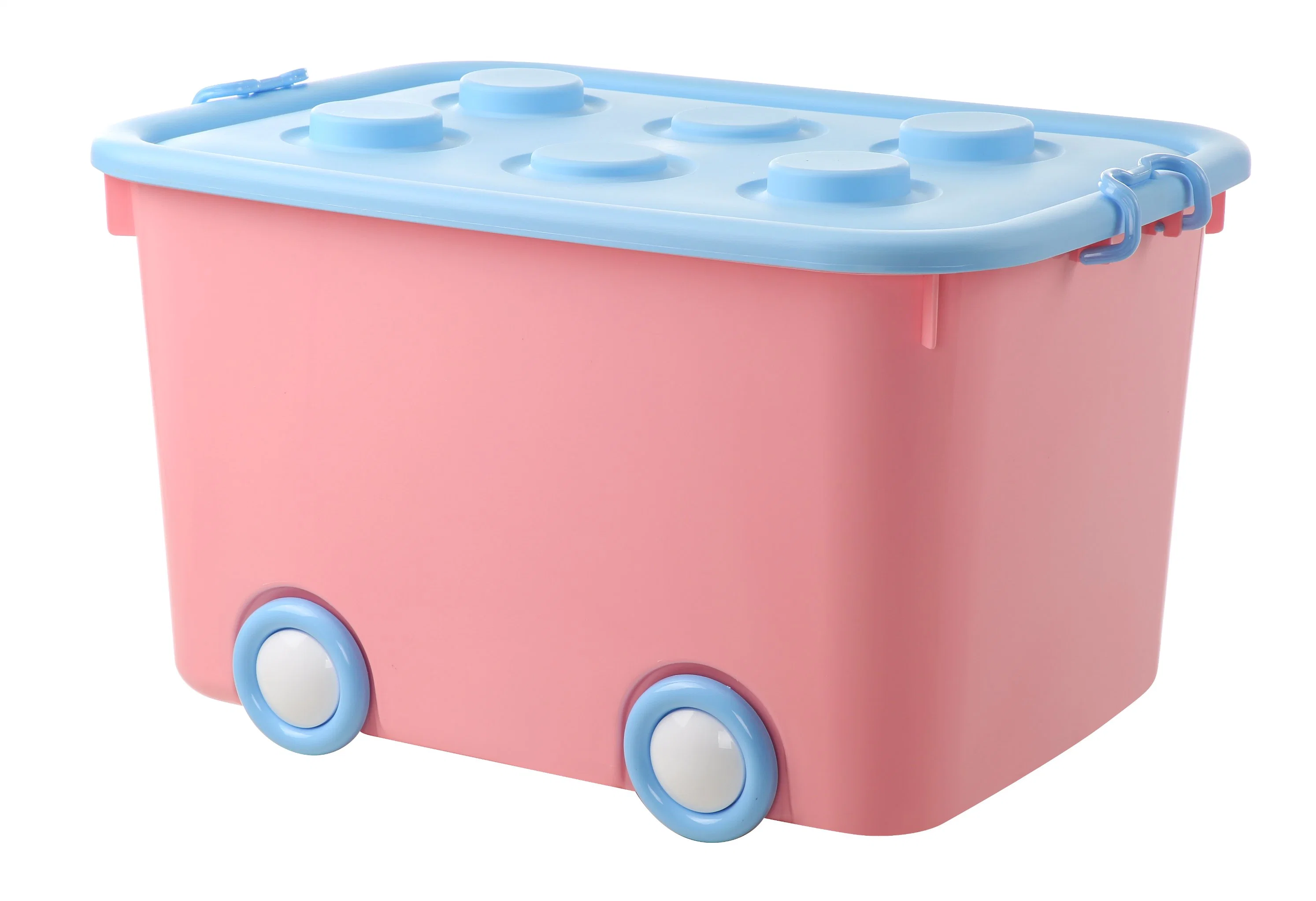 Plastic Products for Sotrage /Plastic Stackable Toy Storage Box with Wheels&#160; &#160;