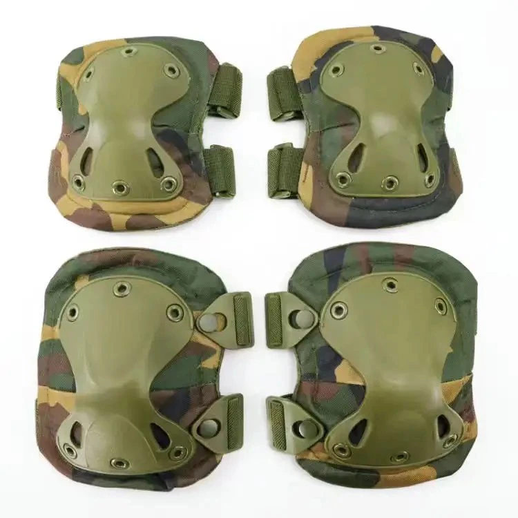 Camouflage Outdoor Safety Tactical Fighting Combat Elbow Knee Pads