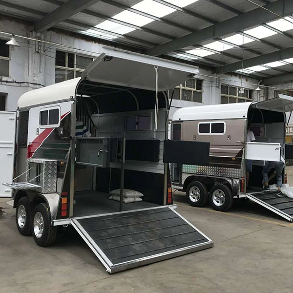 Australia Quality Straight Load Deluxe 2 Horse Trailer for Sale