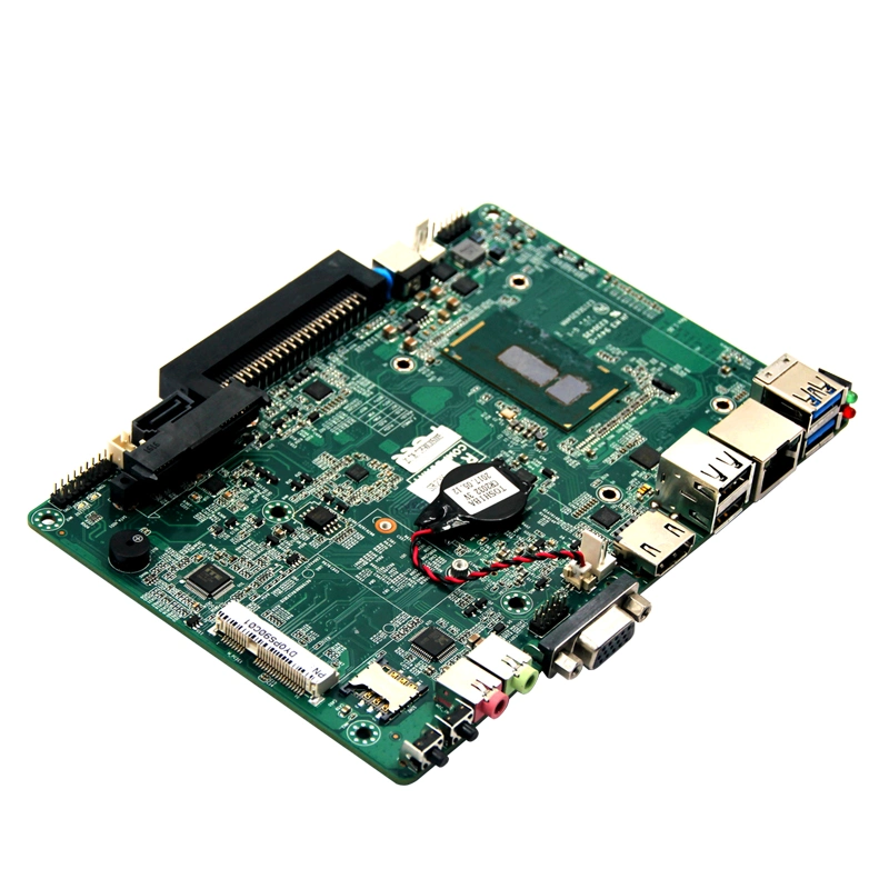 Gaming Motherboard I3-4010u DDR3 HD VGA Main Board 1000m LAN 4USB SATA Msata 2.5inch Mini Pcie OPS Motherboard