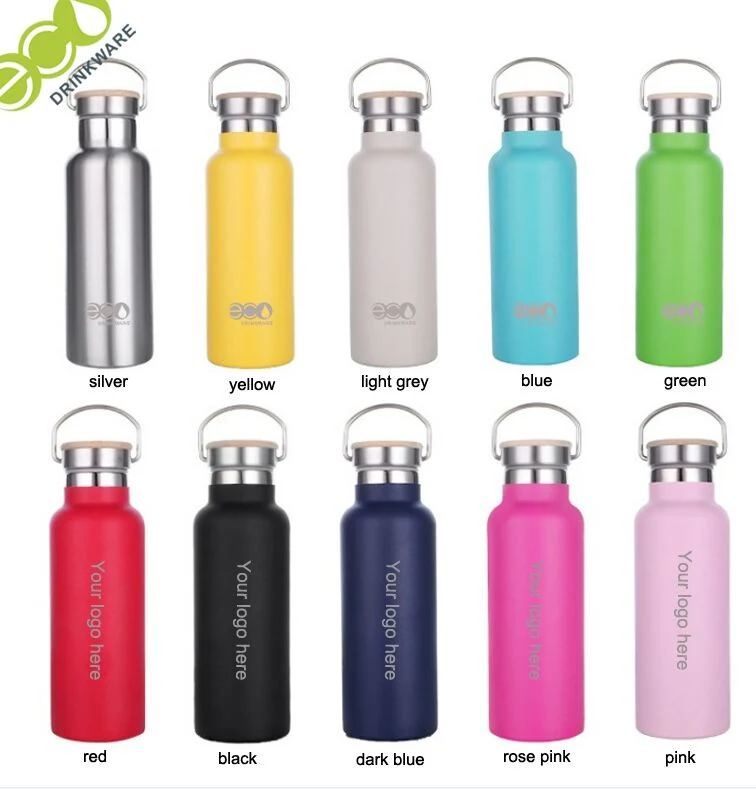 China Wholesale 12oz 17oz 20oz 25oz Stock Color Double Wall Stainless Steel Vacuum Flask