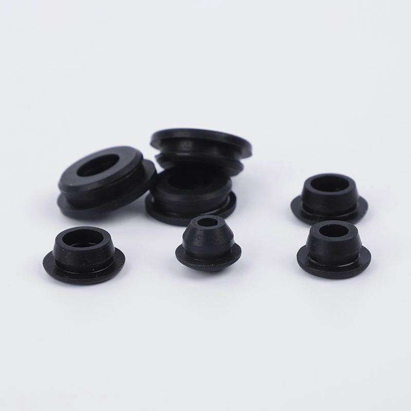 Multi-Specification White Black Anti-Slip and Dustproof Silicone Rubber Hole Plugs