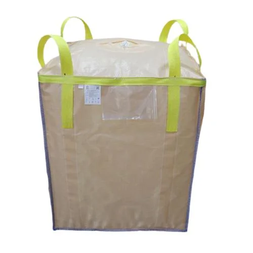 Sac à bandoulière quatre élingues sac géant FIBC 1 tonne en vrac Alimentation de l'usine de sacs