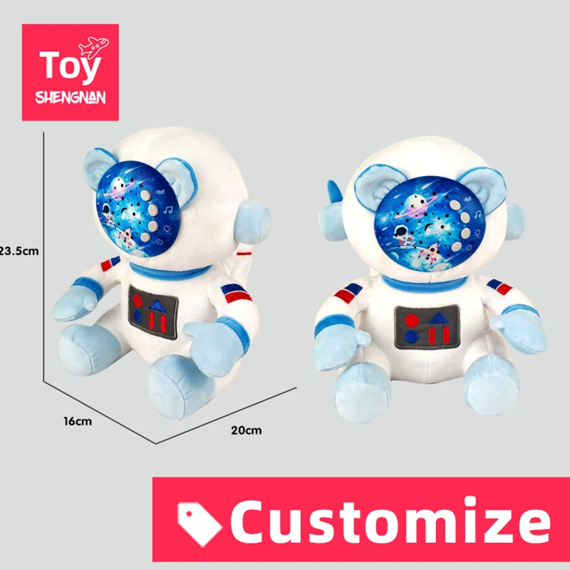 Space Man Custom Logo Spielzeug Plüschtiere Haustier Plüschtier Weich Design Großhandel Plüsch