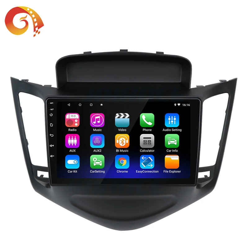 Factory Touch Screen Car Multimedia System 2 DIN Android Car Stereo GPS Navigation for Chevrolet Cruze