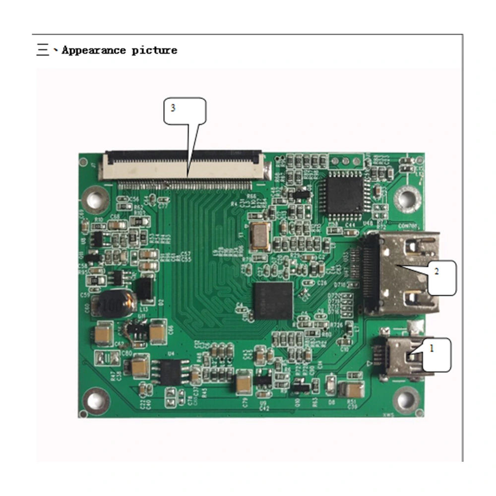 4K LCD Mipi Screen HDMI Converter Bridge Controller Board 3840*2160