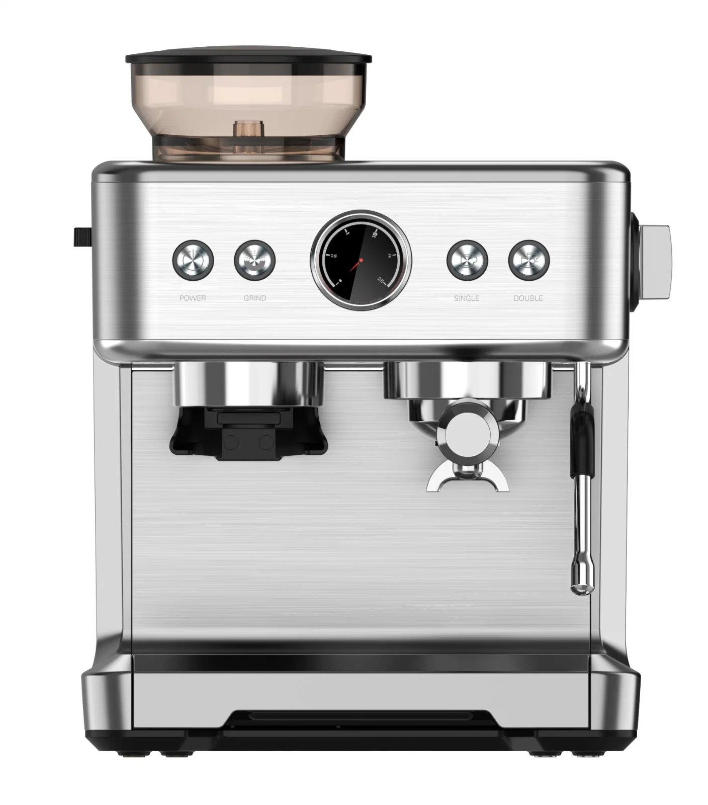 20 Bar Ulka Pump Pressure Espresso Coffee Machine with Grinder for Cappuccino Maker Grind Espresso Coffee Machine Espresso Maker Kitchen Appliance