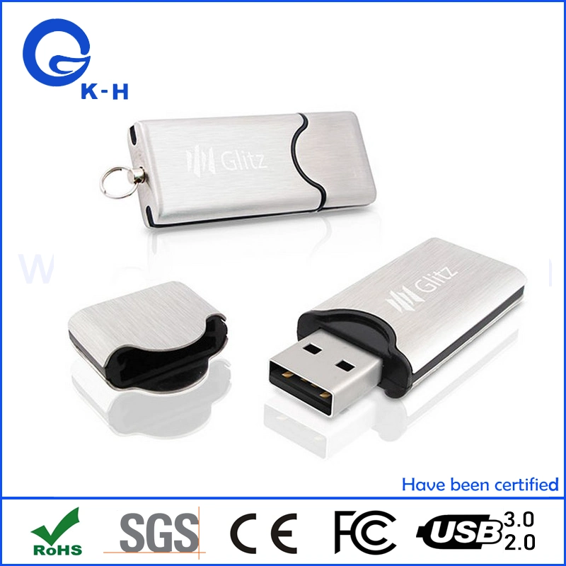 Металлические 2.0 USB флэш-памяти 8 ГБ 16ГБ в подарок