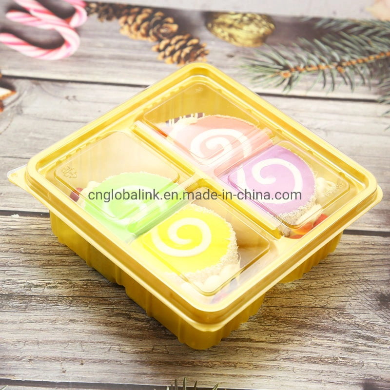 Plastic Container Custom Food Containers Used in Pastry and Nut Packaging