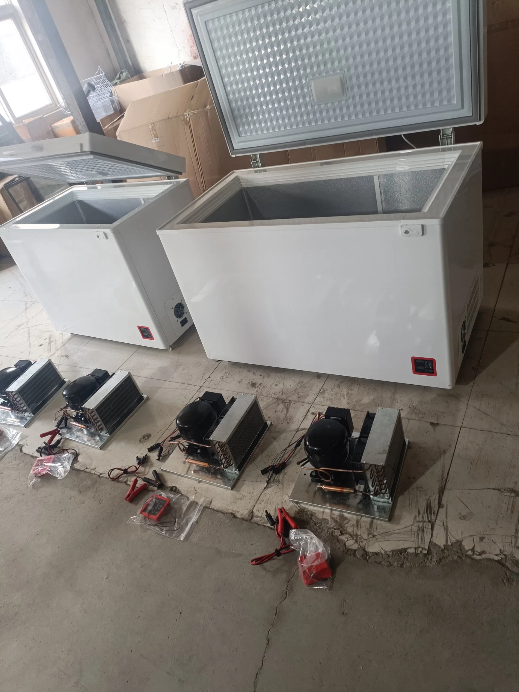 Freezer Refrigerator R134A 75g Compressors of DC Refrigeration Units From AC to DC