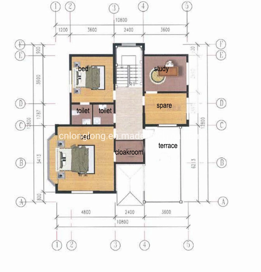 Light Steel Structure House Light Steel Villa 3-5