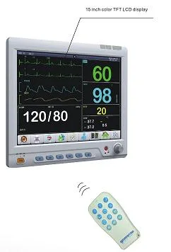 900e Monitores Multiparamétricas Novo 15 polegadas (parede)