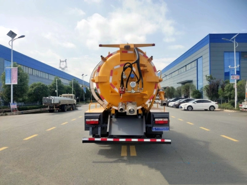 New Vacuum Pump Sewage Water Tank Fecal Suction Truck