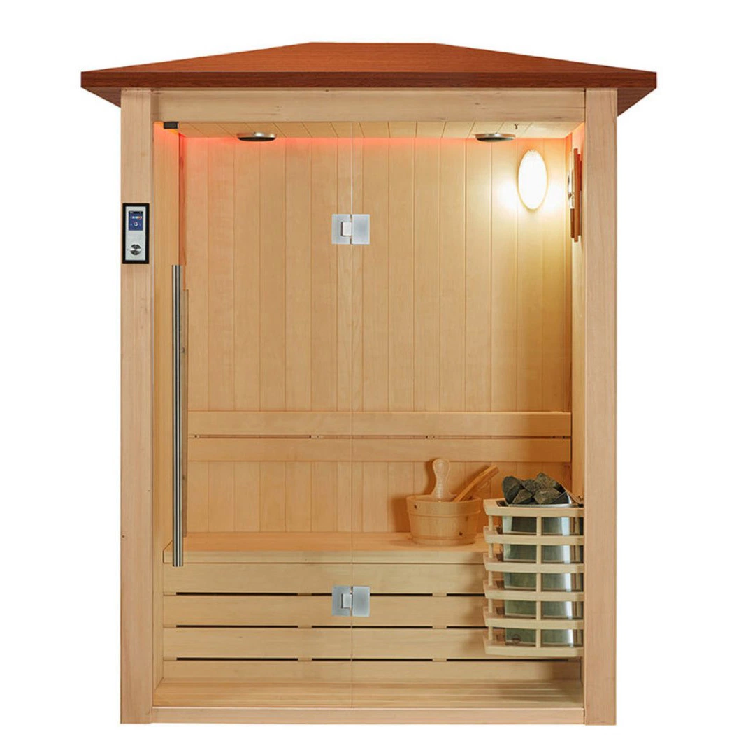 Qian Yan Steam Room SPA China Madera Sauna de vapor Fabricación Muestra disponible estilo Swing nuevas 2023 cabinas de duchas de vapor