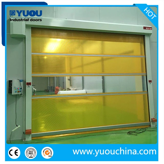 Auto Industrial PVC High Speed Sheet Shutter Door