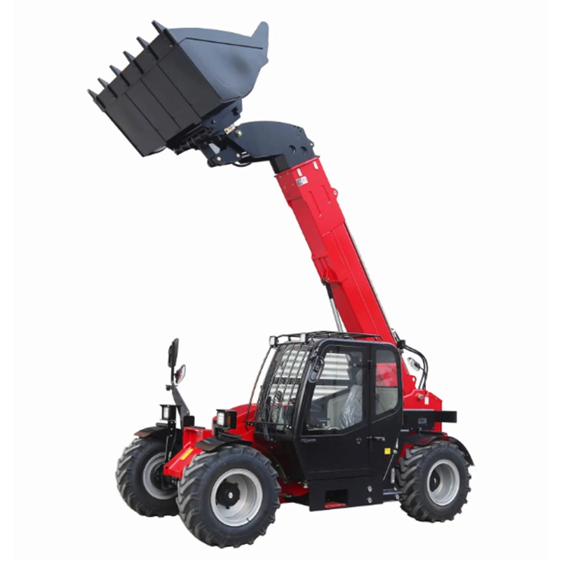 Factory Direct Discounts for 4X4 Telehandler Loader Telescopics Loader Backhoe Loader 3ton 7m 8m CE Certified Excavator