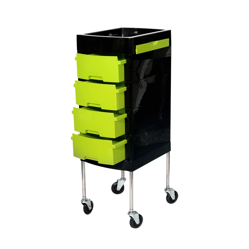 2022 Rolling Salon Trolley Aufbewahrungswagen Kunststoff Tray Cart SPA Friseurwagen