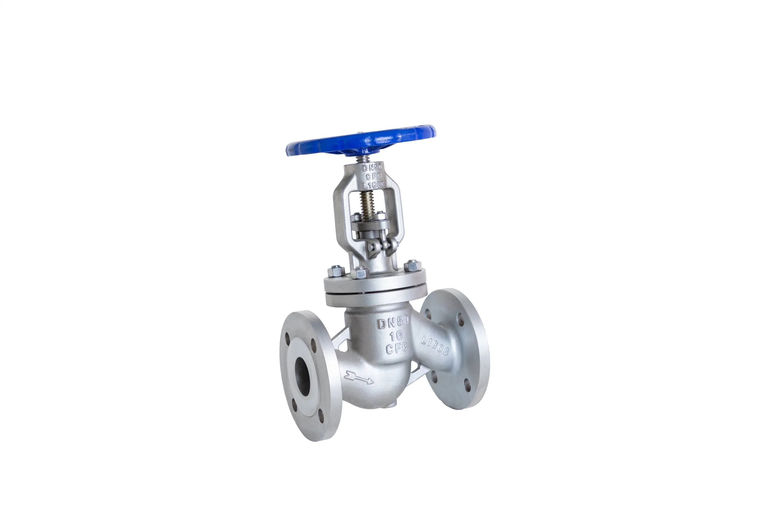 J41W-16p GB Standard Stainless Steel CF8 CF3 CF8m CF3m Flange Manual Globe Valve