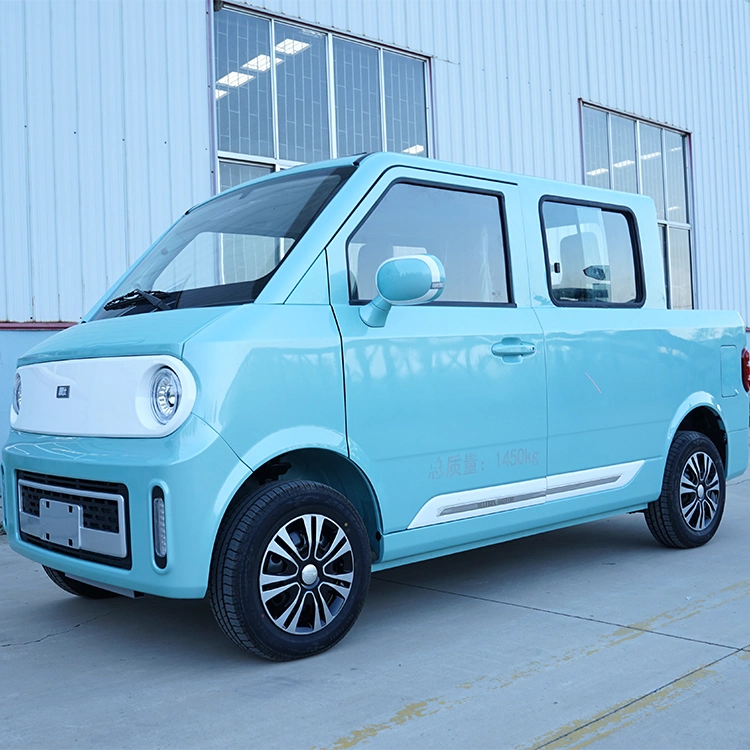 Nouveau support BMS haute performance énergétique 2350 mm Wheelbase Chinese Electric Mini-camionnette 2 rangées