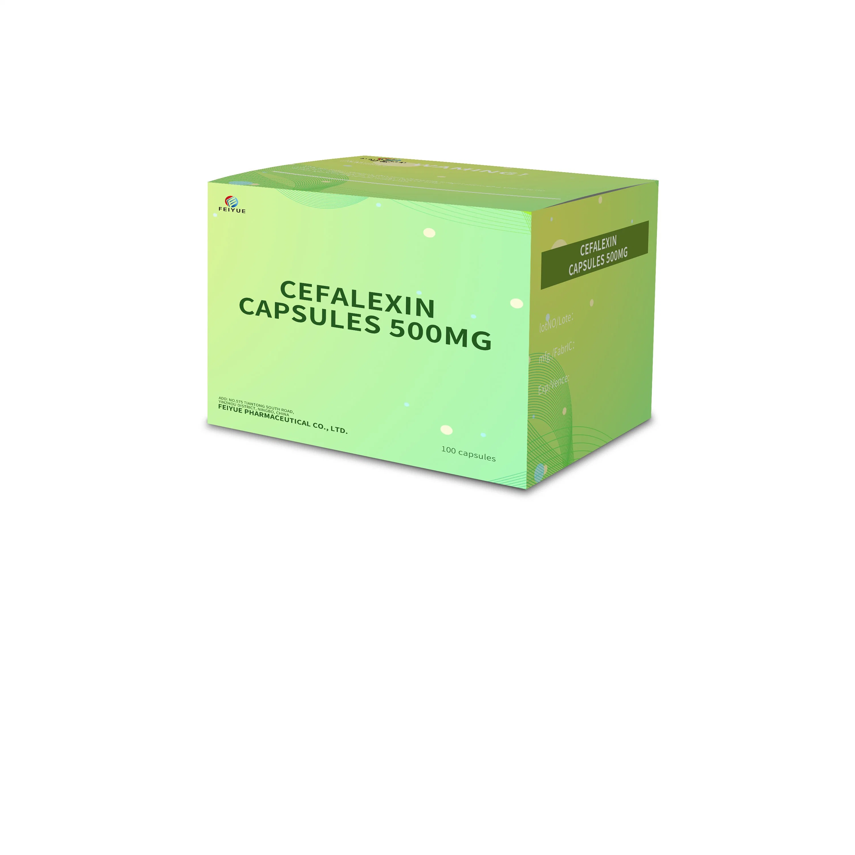 High Quility Cefalexin Capsules 250mg 500mg