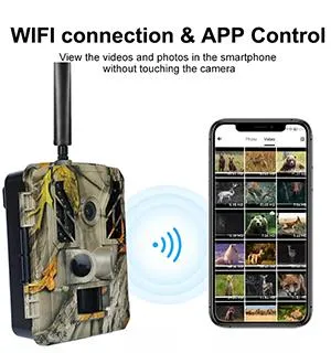 New 4K 36MP Night Vision Wireless WiFi Network Trail Camera