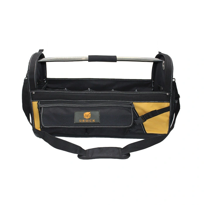 62cm Super Large Loading Capacity Woodworking or Truck Tool Bag with Steel Pipe Handle