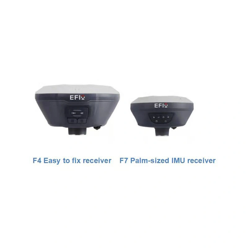 قنوات IMPU Efix F4 F7/F7+ GNSS RTK عالية الجودة 1608 استطلاع رأي وانطلاق سيارة بي سي